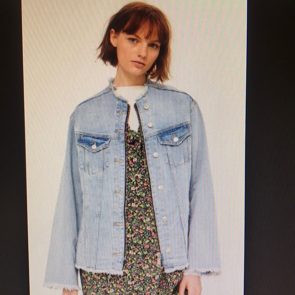 Top shop moto Jean jacket